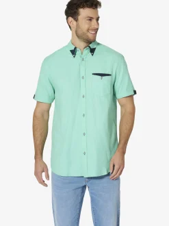 BABISTA Herren Kurzarmhemd - STEFZITE in mint