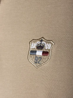 BABISTA Herren Langarm-Poloshirt - MILANVETZO in beige