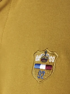 BABISTA Herren Langarm-Poloshirt - MILANVETZO in gelb