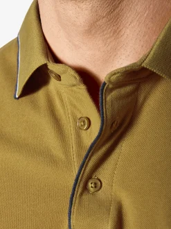 BABISTA Herren Langarm-Poloshirt - MILANVETZO in gelb
