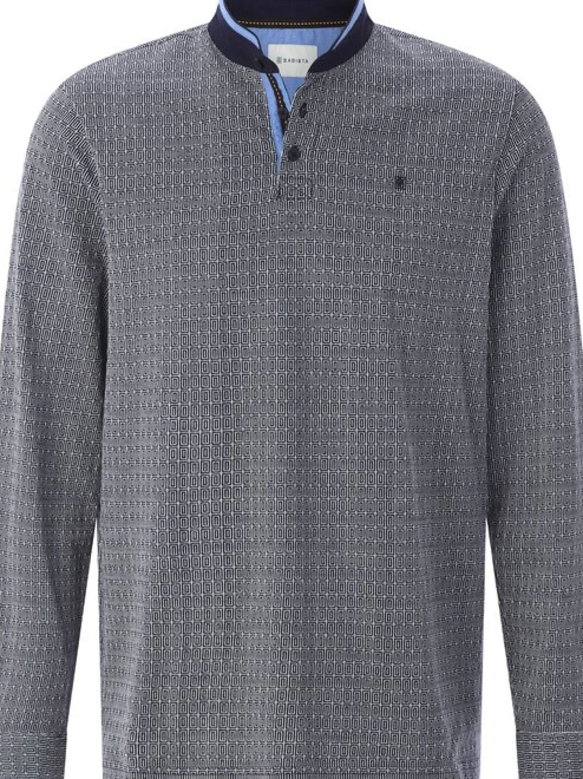 BABISTA Herren Langarmshirt - TIBERON in blau