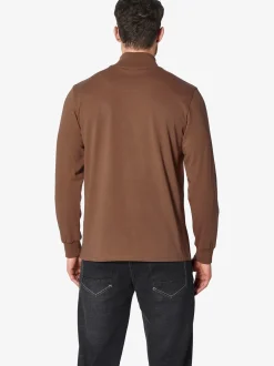BABISTA Herren Langarmshirt - MIMMOLITZI in braun