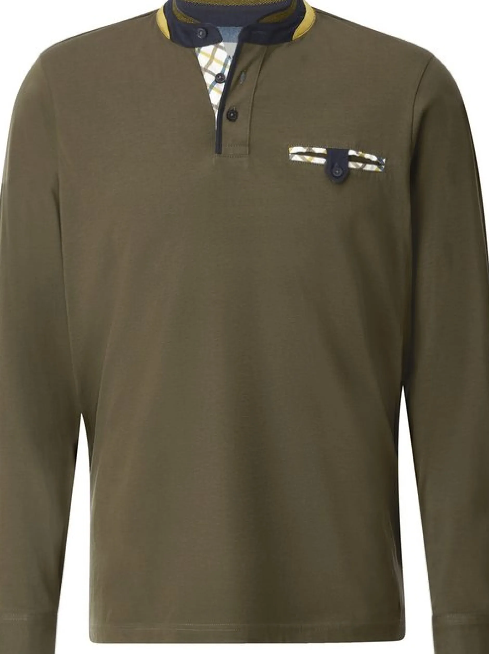 BABISTA Herren Langarmshirt - SAVIRO in khaki