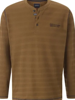 BABISTA Herren Langarmshirt - LUIMONO in braun