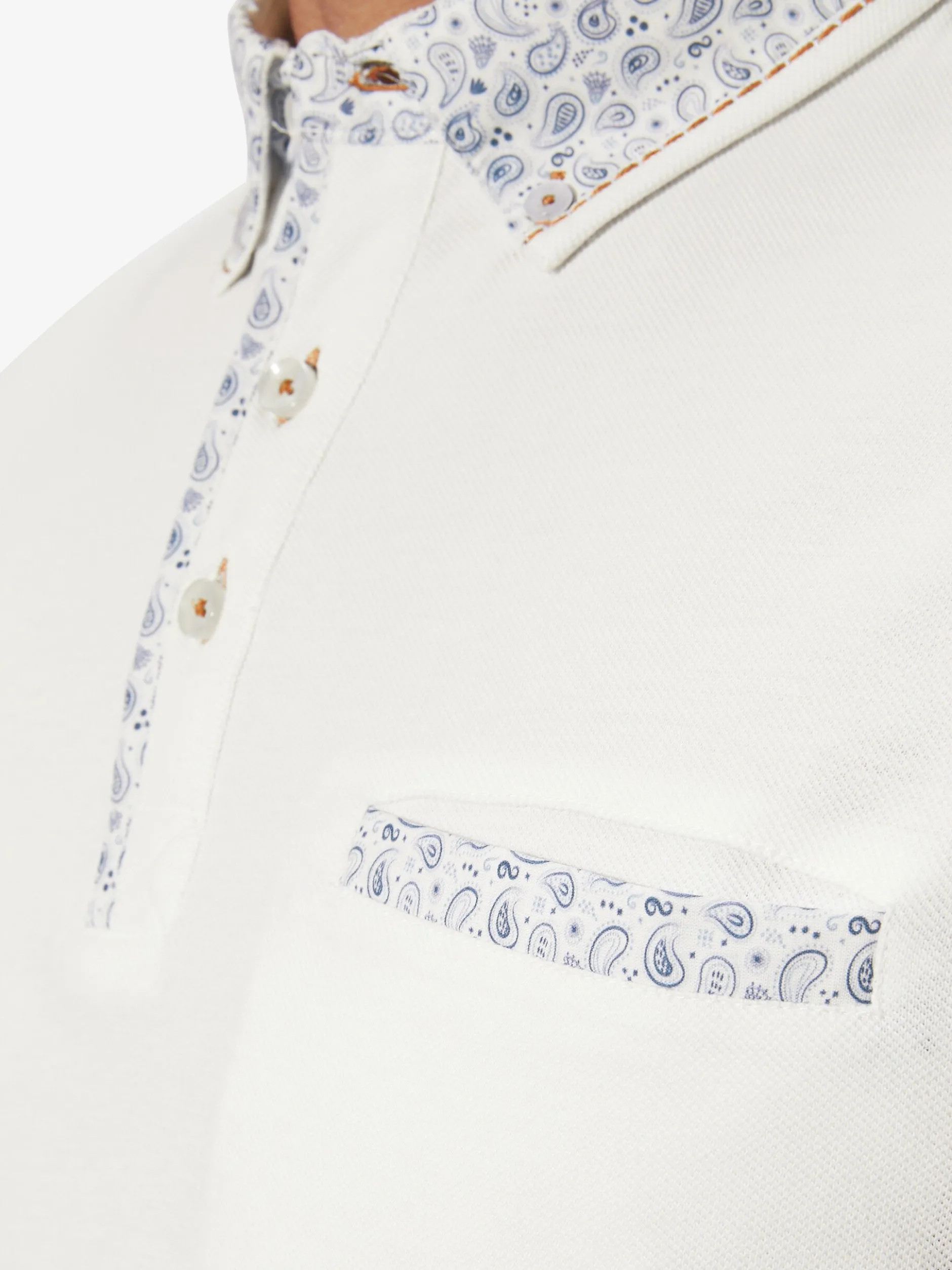 BABISTA Herren Poloshirt - ANLOR in weiß