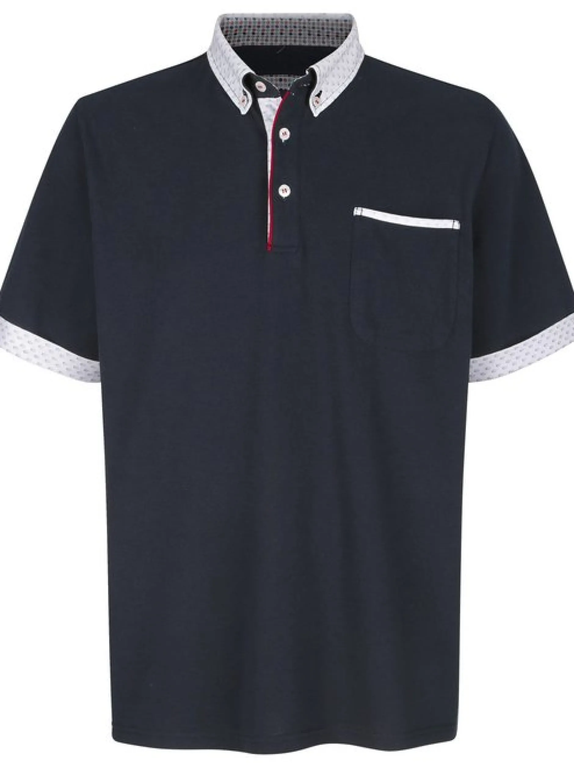BABISTA Herren Poloshirt - FIOREZZENTO in blau