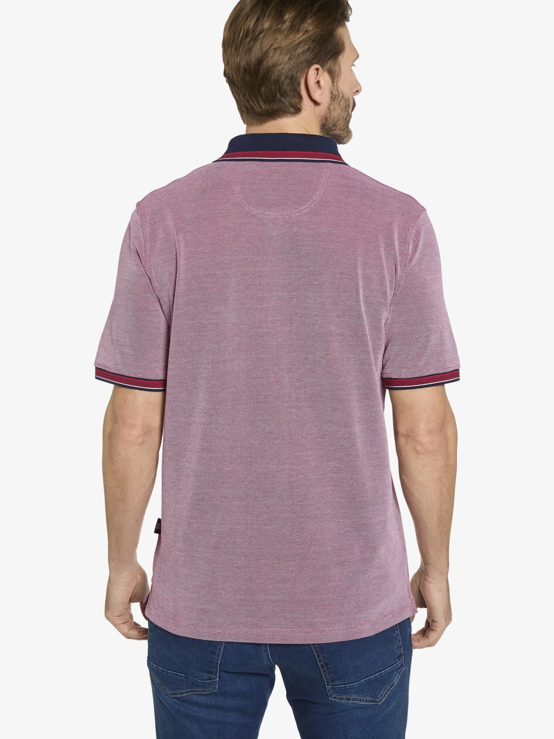 BABISTA Herren Poloshirt - FLORELLO in rot