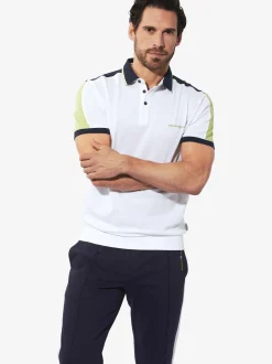 BABISTA Herren Poloshirt - HERNANDO in weiß