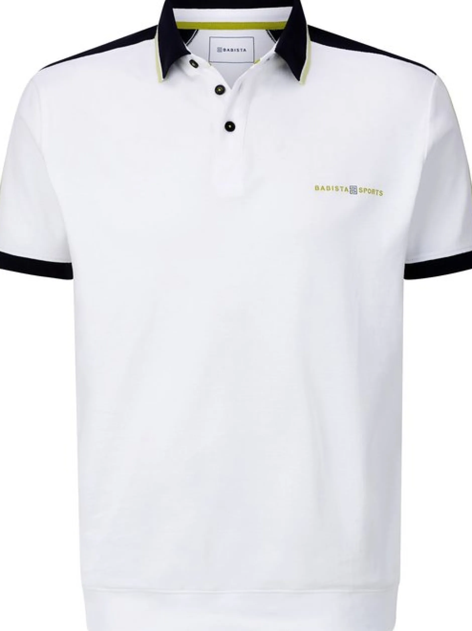BABISTA Herren Poloshirt - HERNANDO in weiß