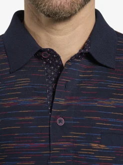 BABISTA Herren Poloshirt - ORVENTO in blau