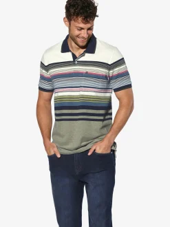 BABISTA Herren Poloshirt - ORVINO in weiß oliv