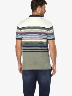 BABISTA Herren Poloshirt - ORVINO in weiß oliv