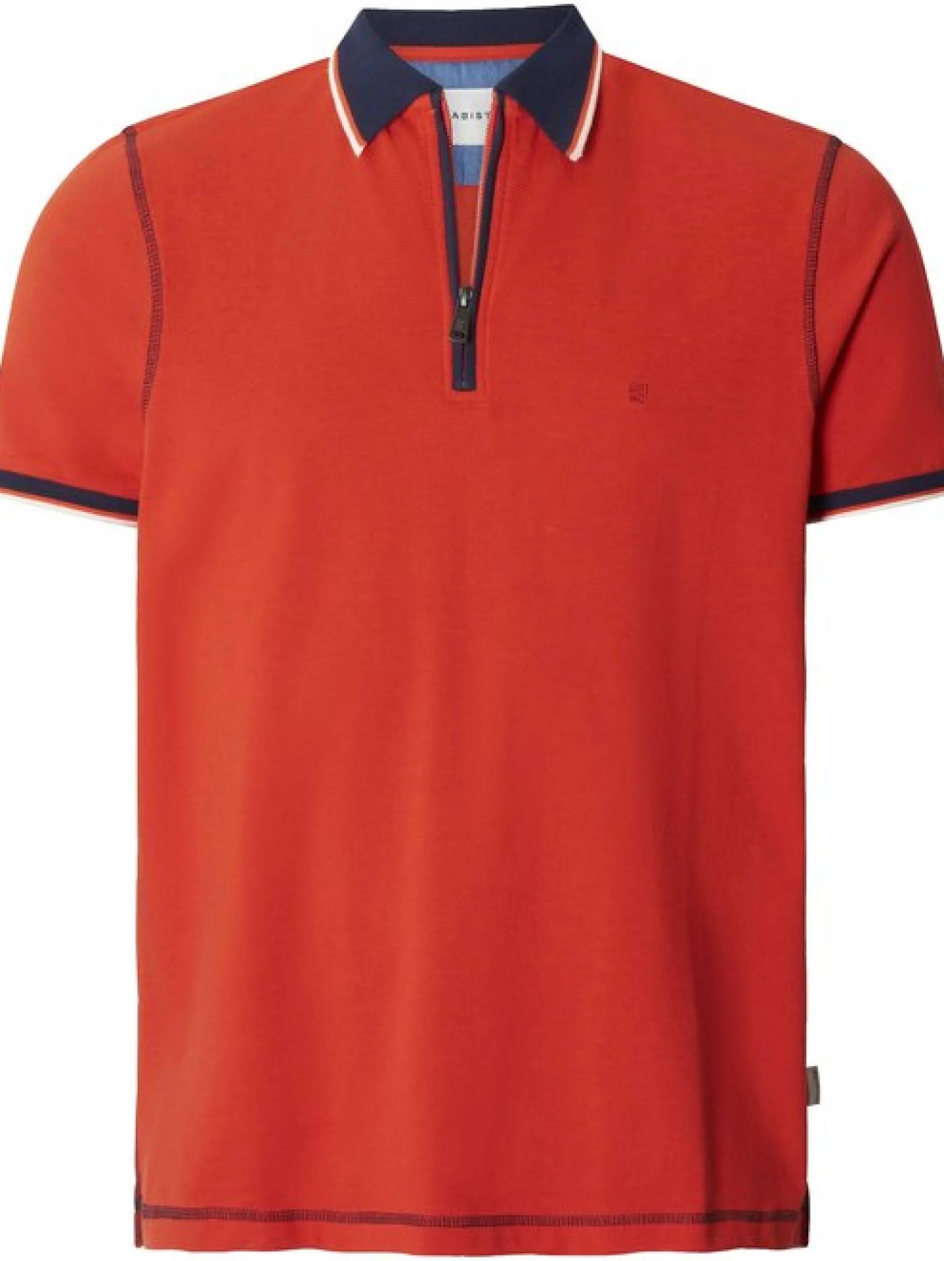 BABISTA Herren Poloshirt - RIGIO in rot - Ärmel: kurzarm