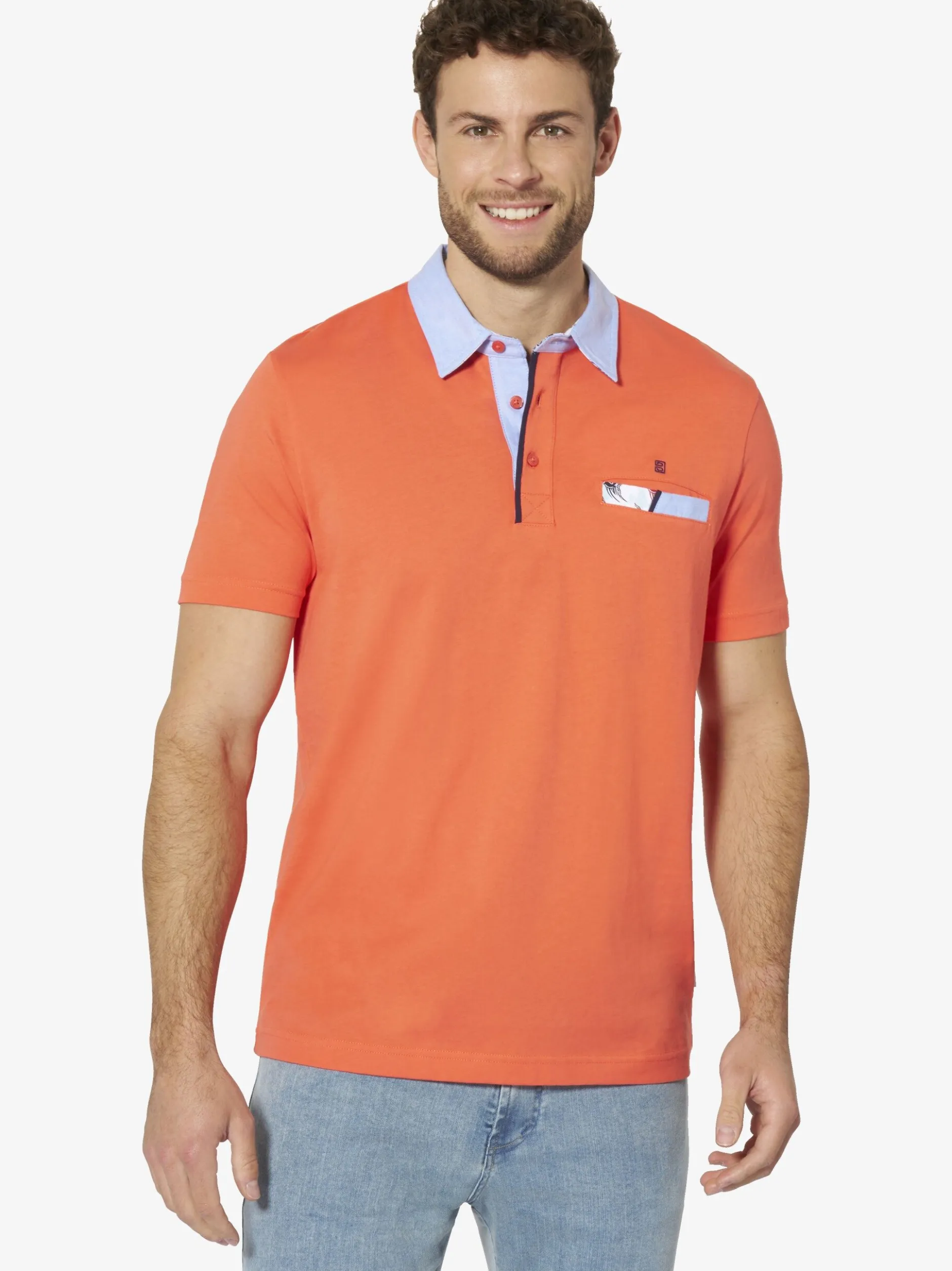 BABISTA Herren Poloshirt - SAVINO in rot
