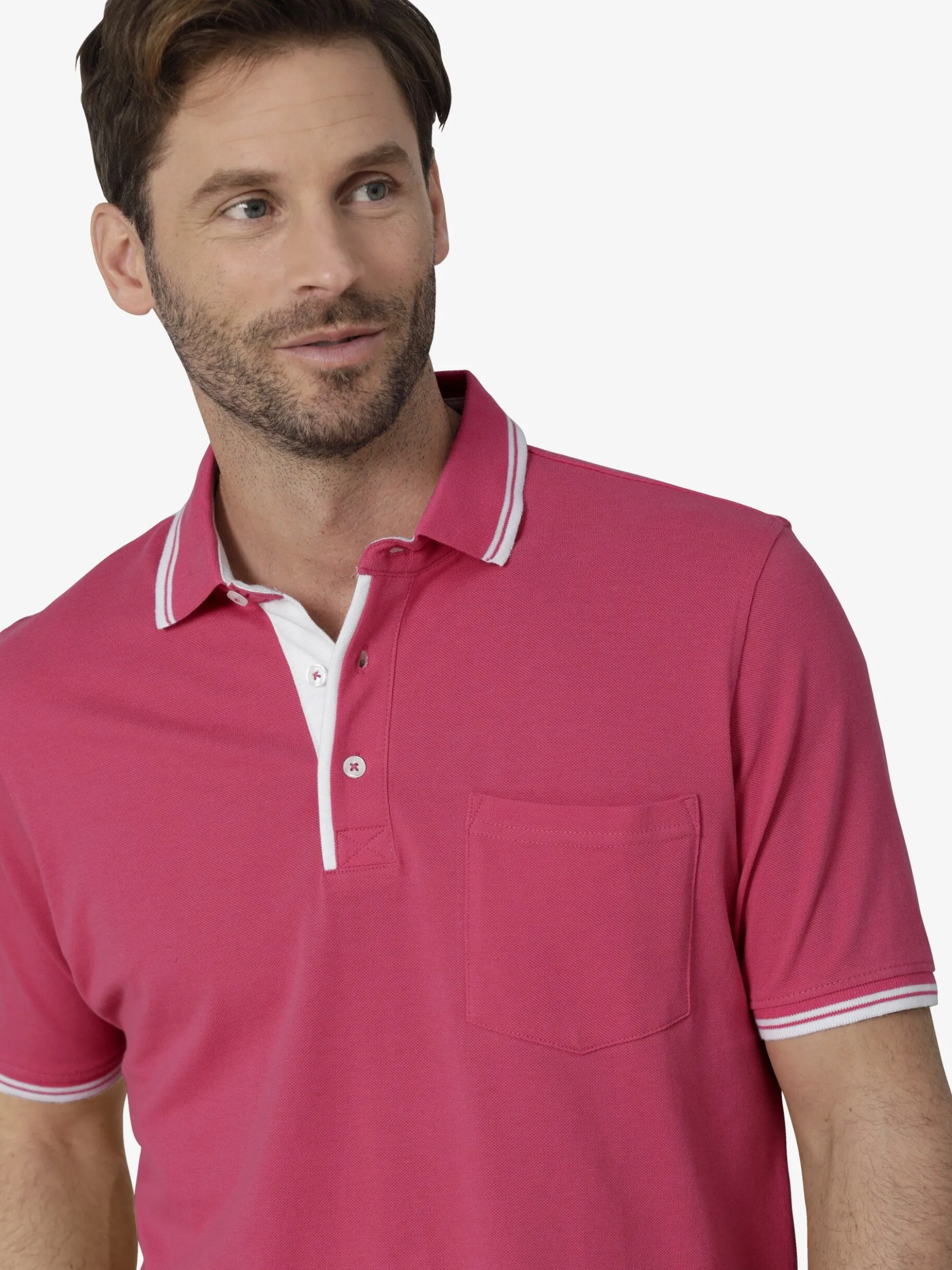 BABISTA Herren Poloshirt - TESSAVEST in pink