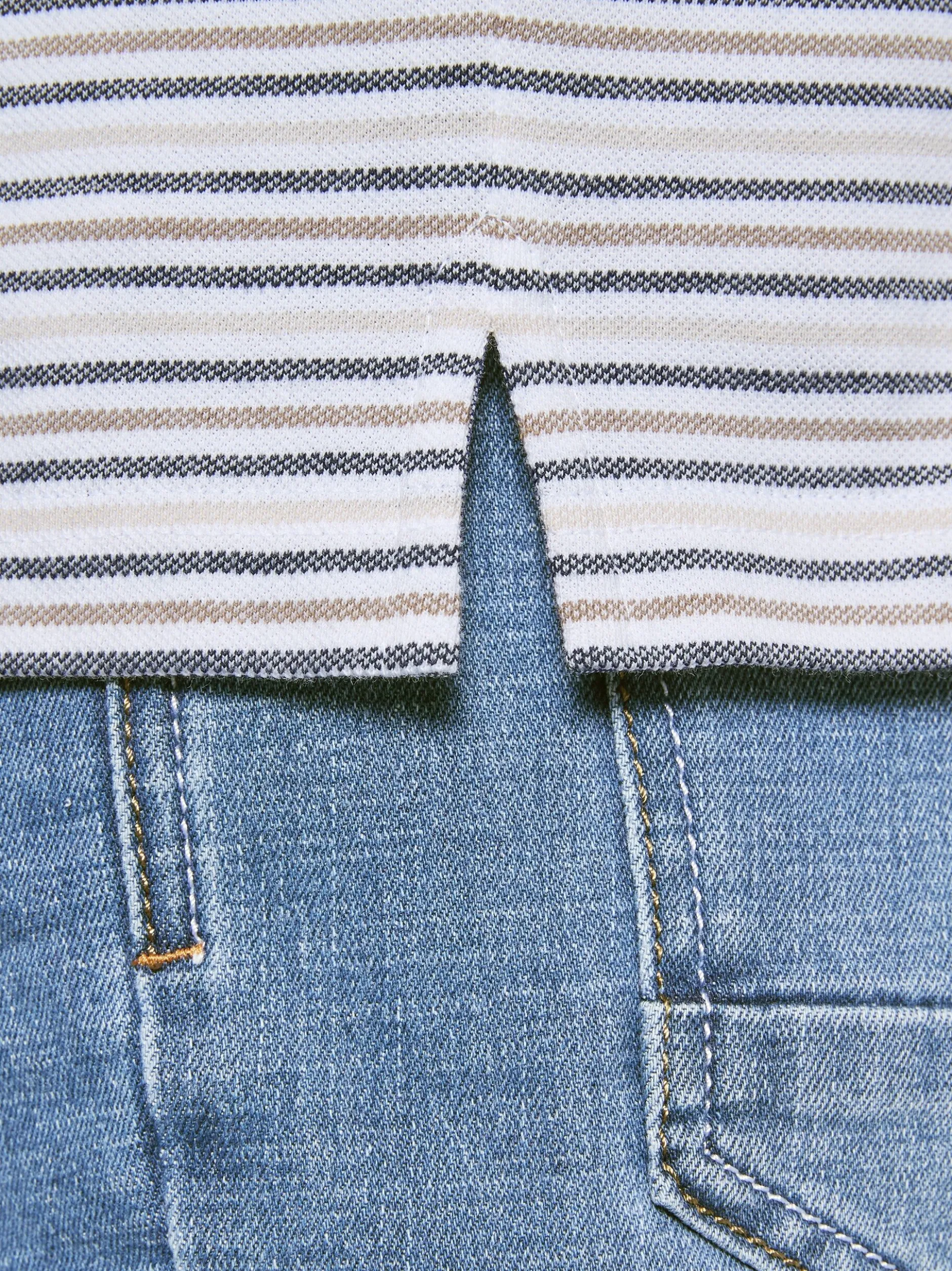 BABISTA Herren Poloshirt - TOSCANETTI in weiß blau