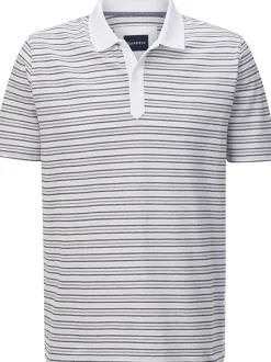 BABISTA Herren Poloshirt - TOSCANETTI in weiß blau