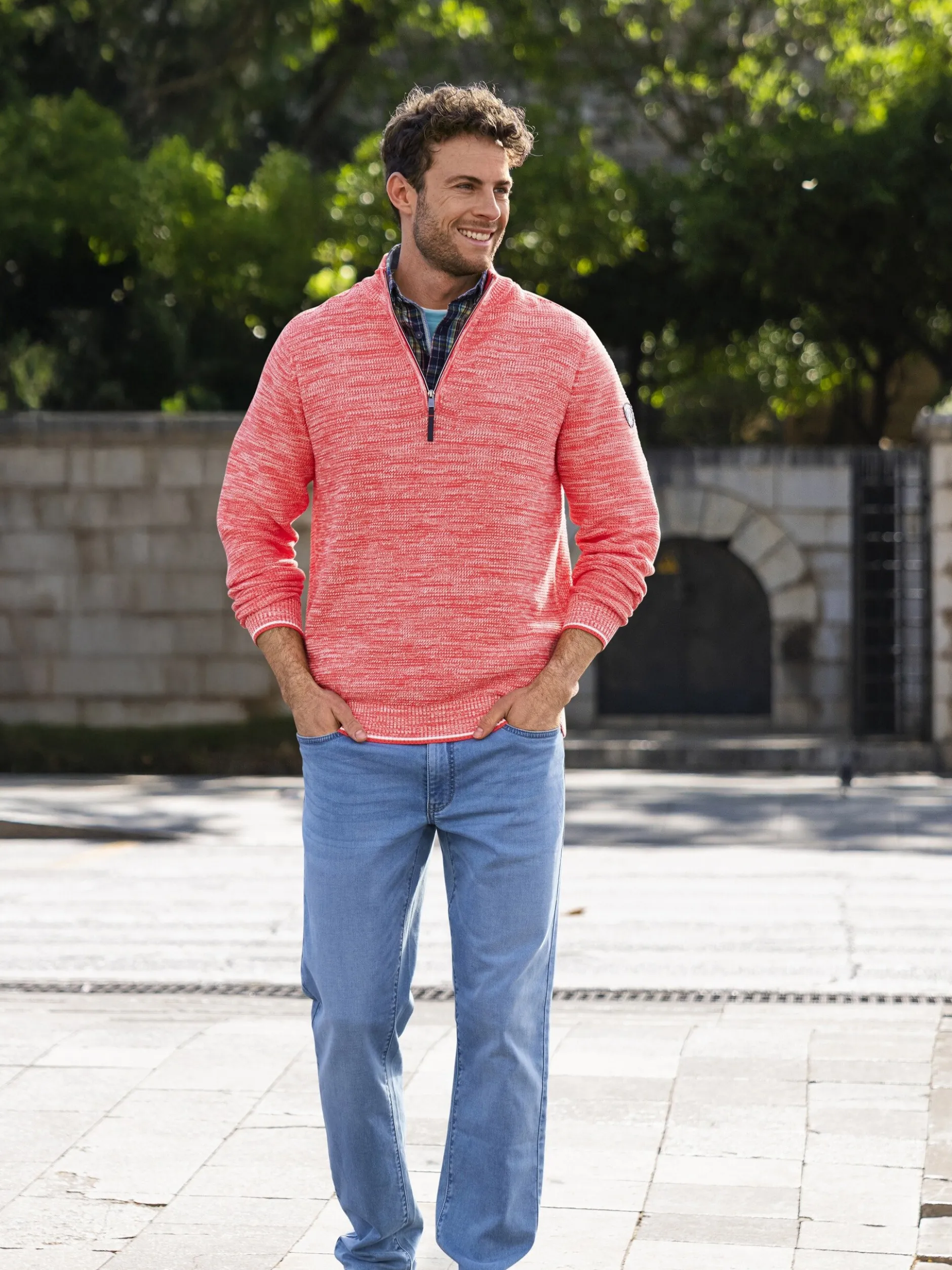 BABISTA Herren Pullover - COSALDO in rot