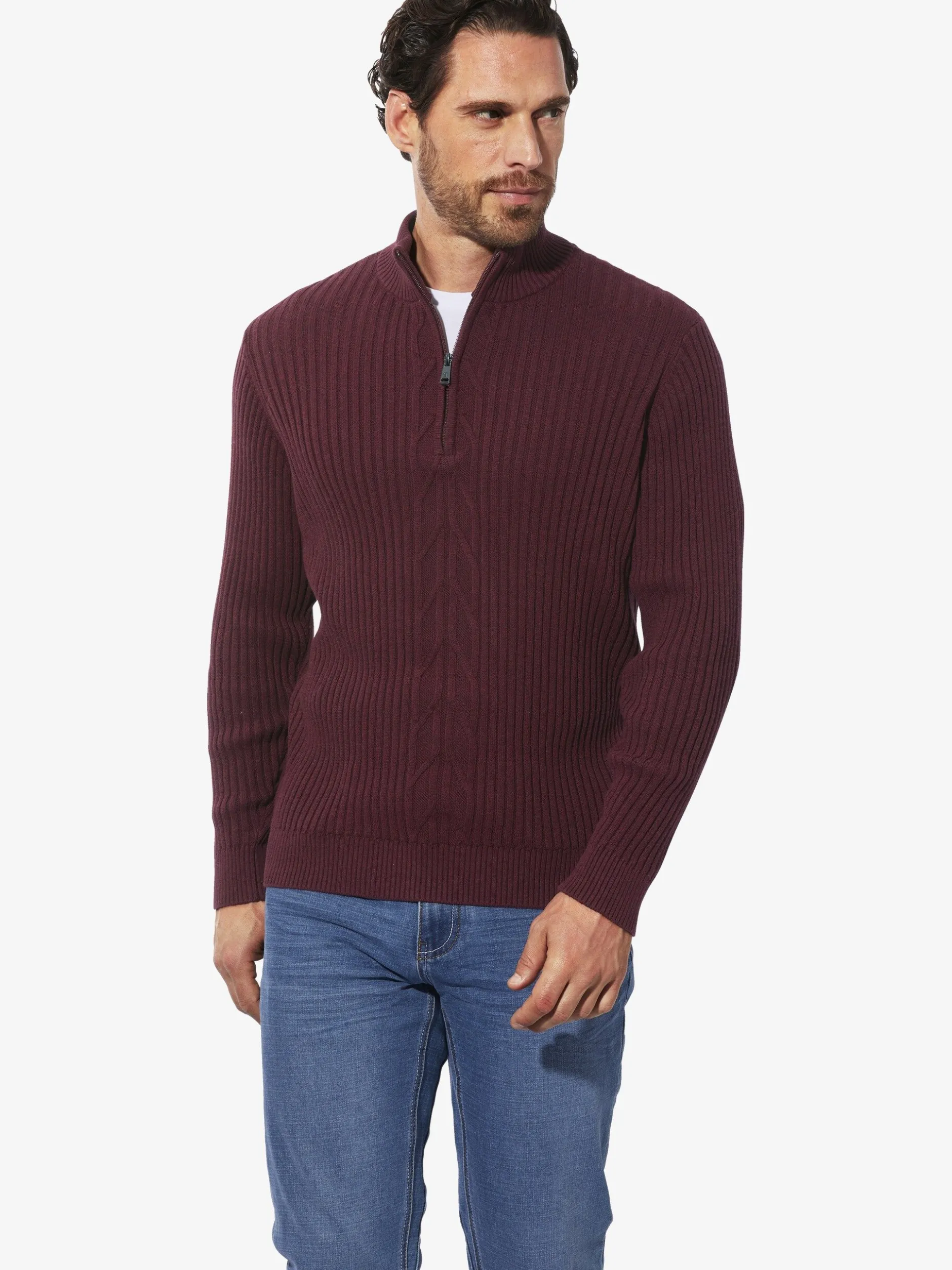 BABISTA Herren Pullover - HERMENIO in rot