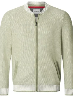 BABISTA Herren Strickjacke - CAMELLO in grün