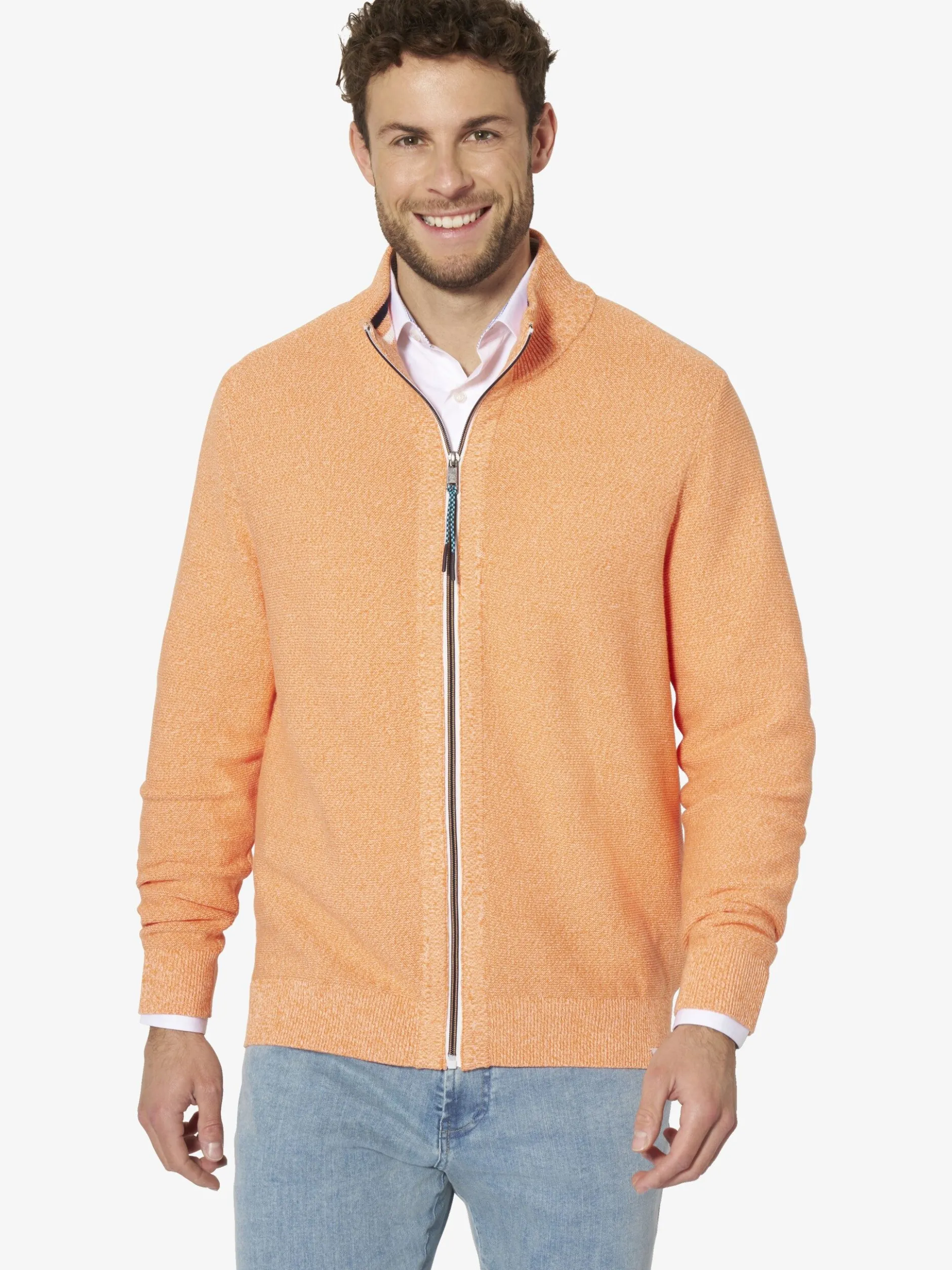 BABISTA Herren Strickjacke - GIOSSO in orange
