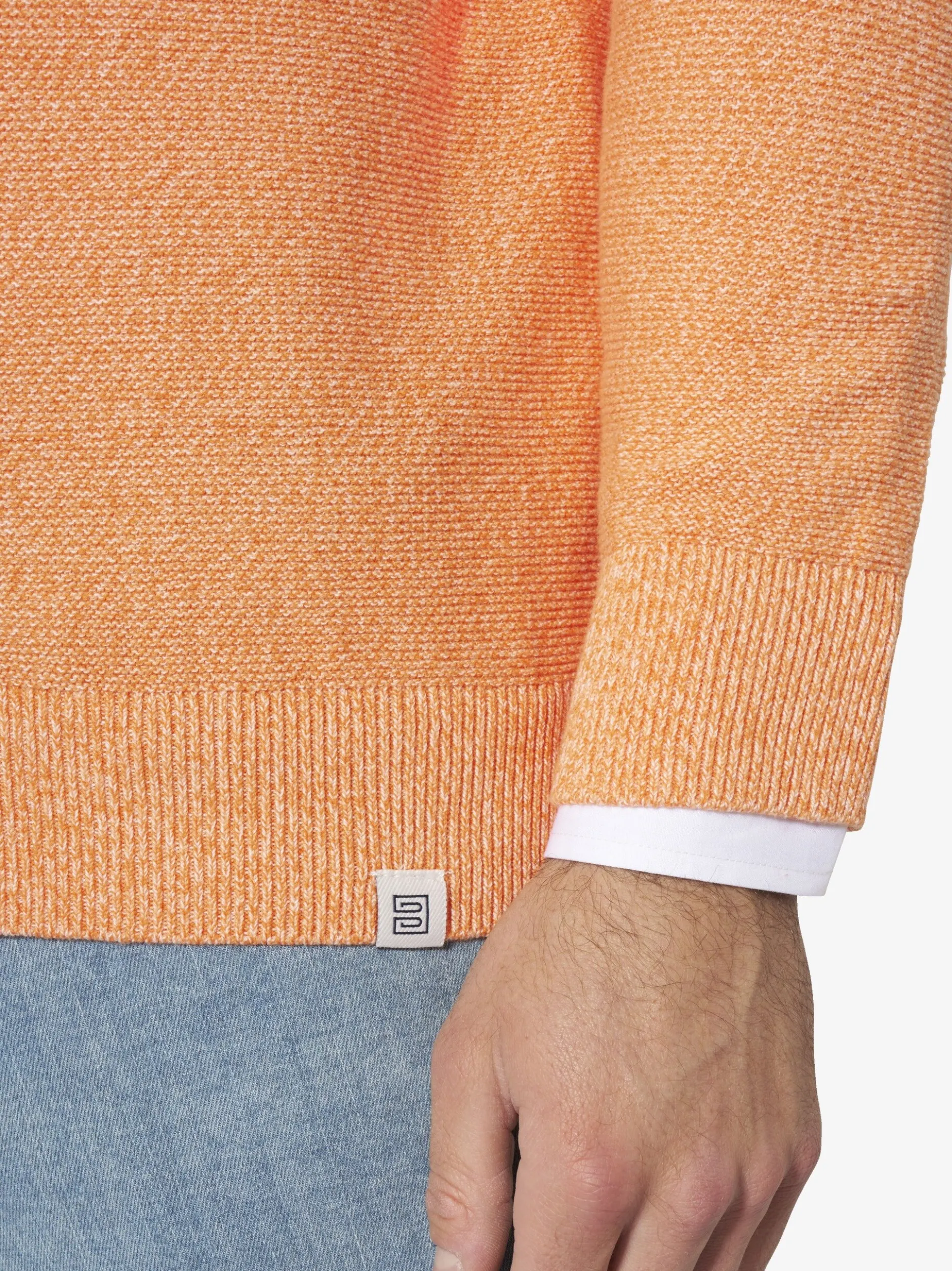 BABISTA Herren Strickjacke - GIOSSO in orange