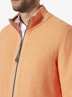 BABISTA Herren Strickjacke - GIOSSO in orange