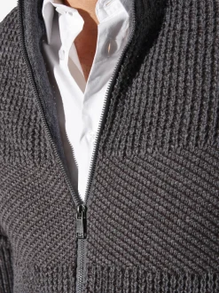 BABISTA Herren Strickjacke - GIORTALLI in grau