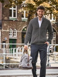 BABISTA Herren Strickjacke - GIORTALLI in grau