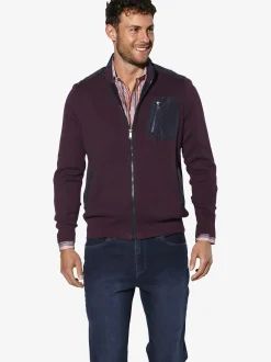 BABISTA Herren Strickjacke - RALDIN in lila