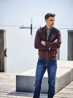 BABISTA Herren Strickjacke - RALDIN in lila