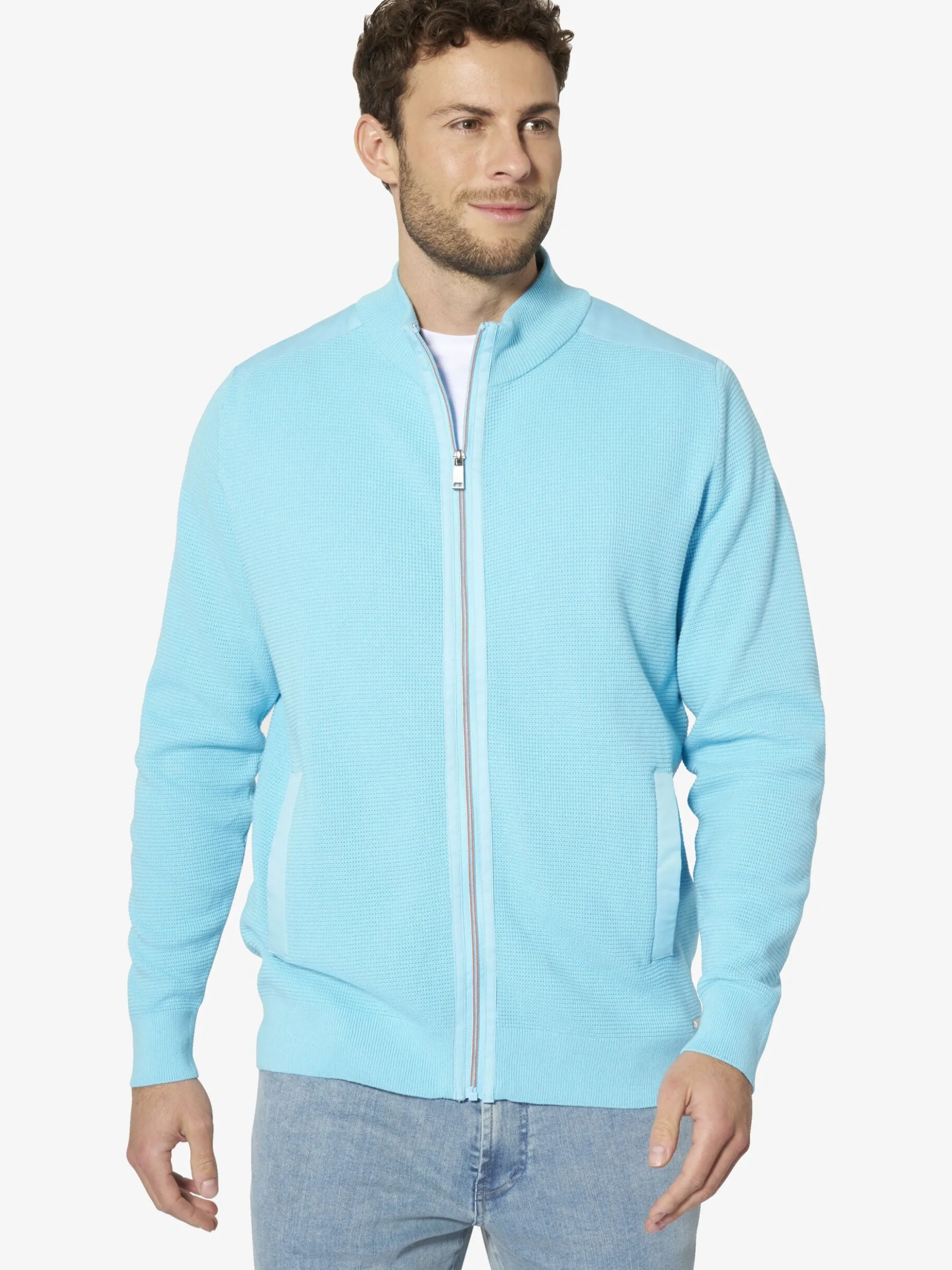 BABISTA Herren Strickjacke - TOLIN in blau