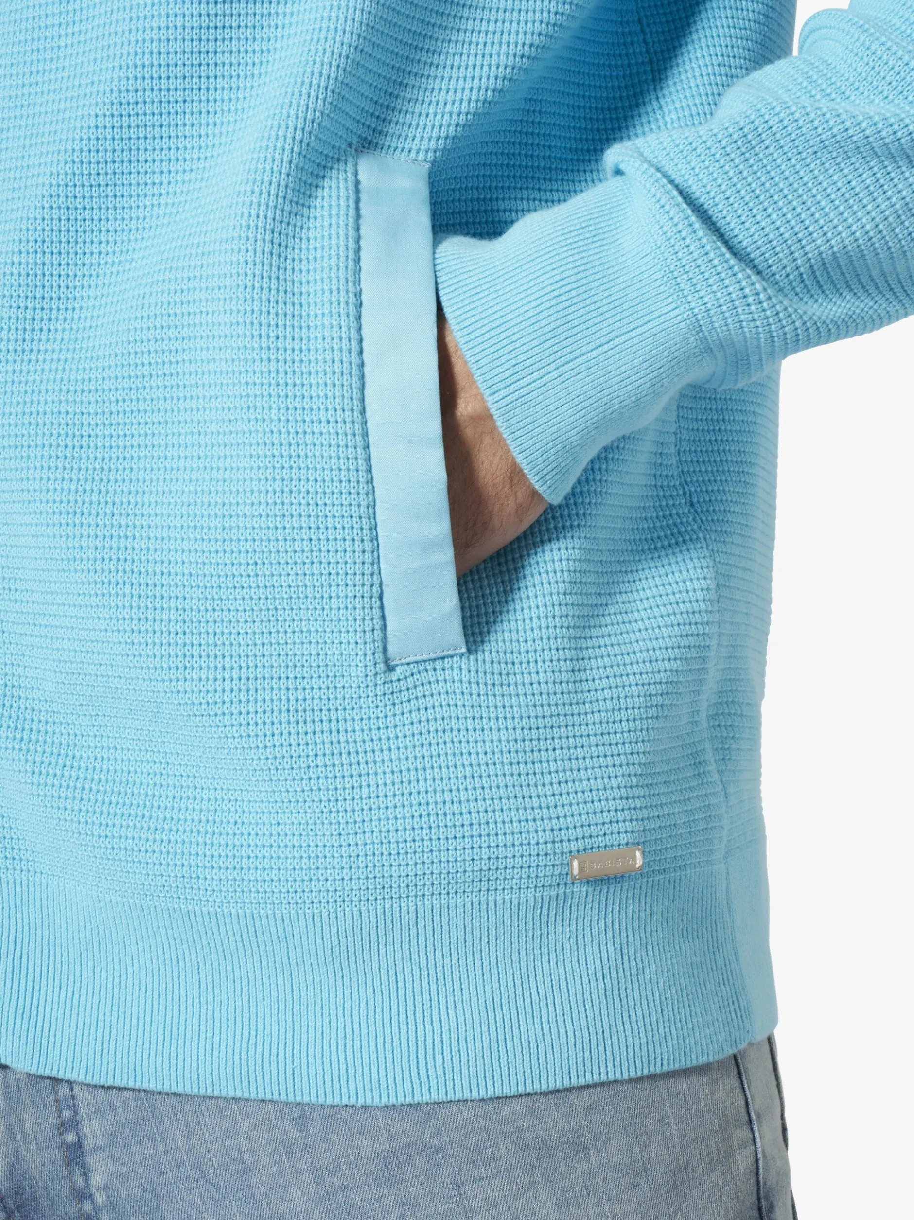 BABISTA Herren Strickjacke - TOLIN in blau