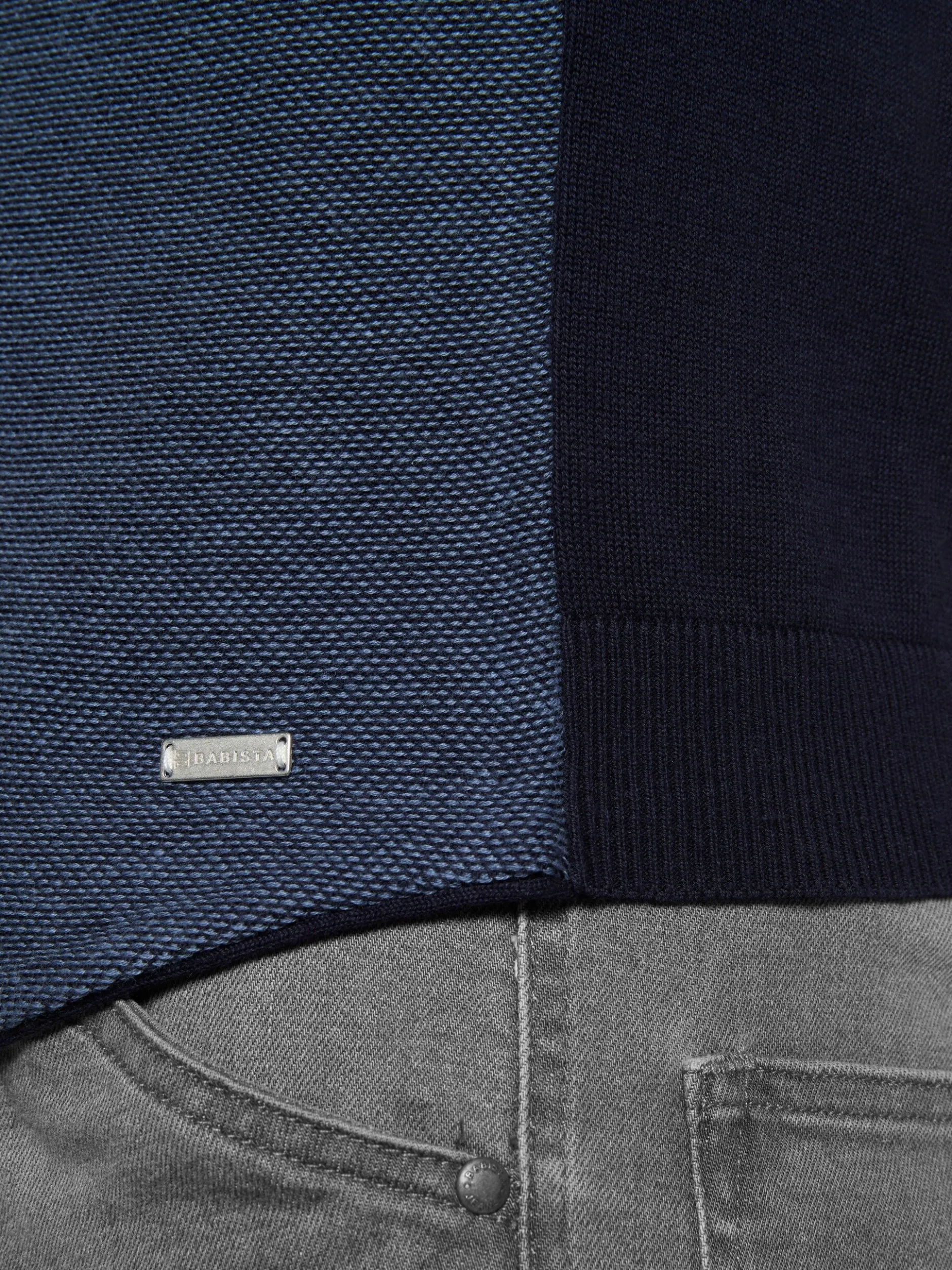 BABISTA Herren Strickweste - MODARINI in blau