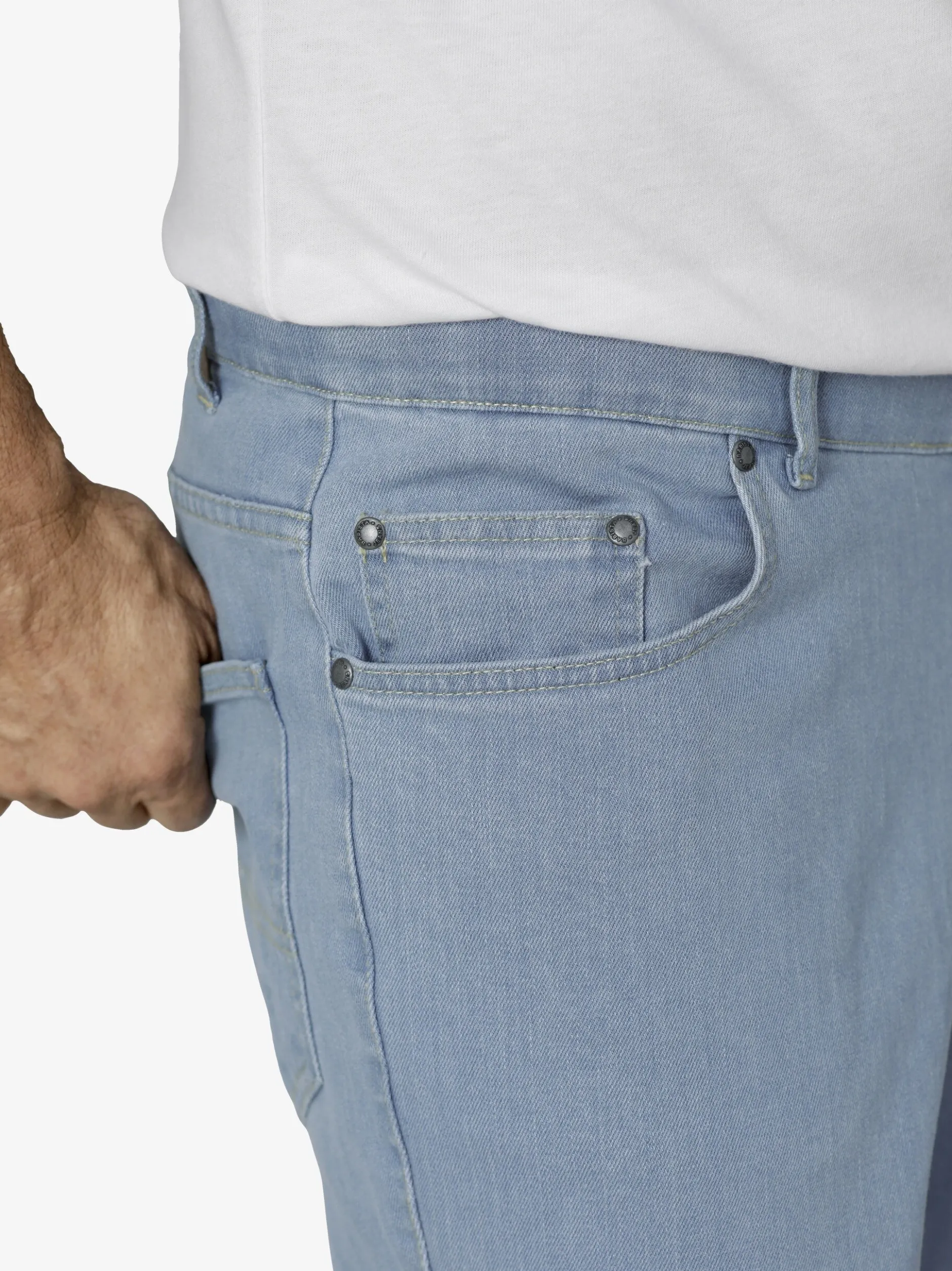 BABISTA Herren Tiefbundjeans - VESTABELLA in blau