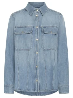 Ball Damen Jeanshemd BALEON in blau