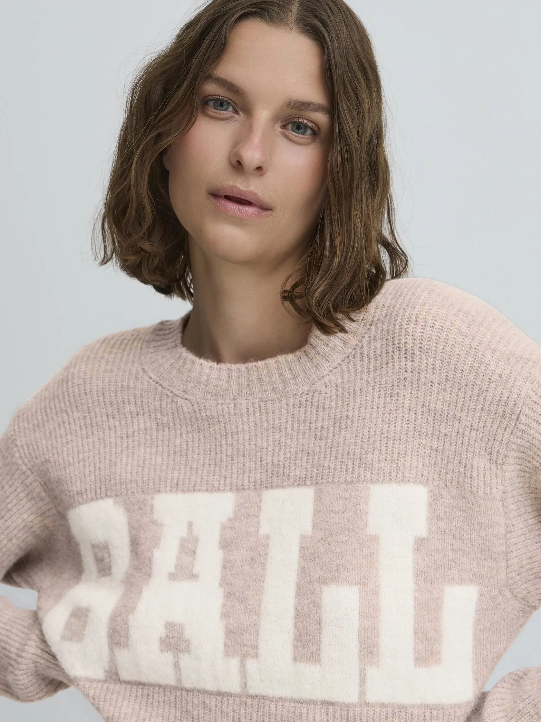 Ball Damen Strickpullover BASTACY in nude