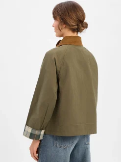 Barbour Damen Übergangsjacke - Showerproof in khaki braun
