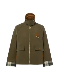Barbour Damen Übergangsjacke - Showerproof in khaki braun
