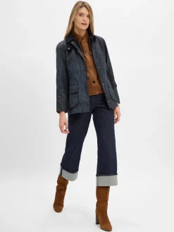 Barbour Damen Jacke - Beadnell in marine