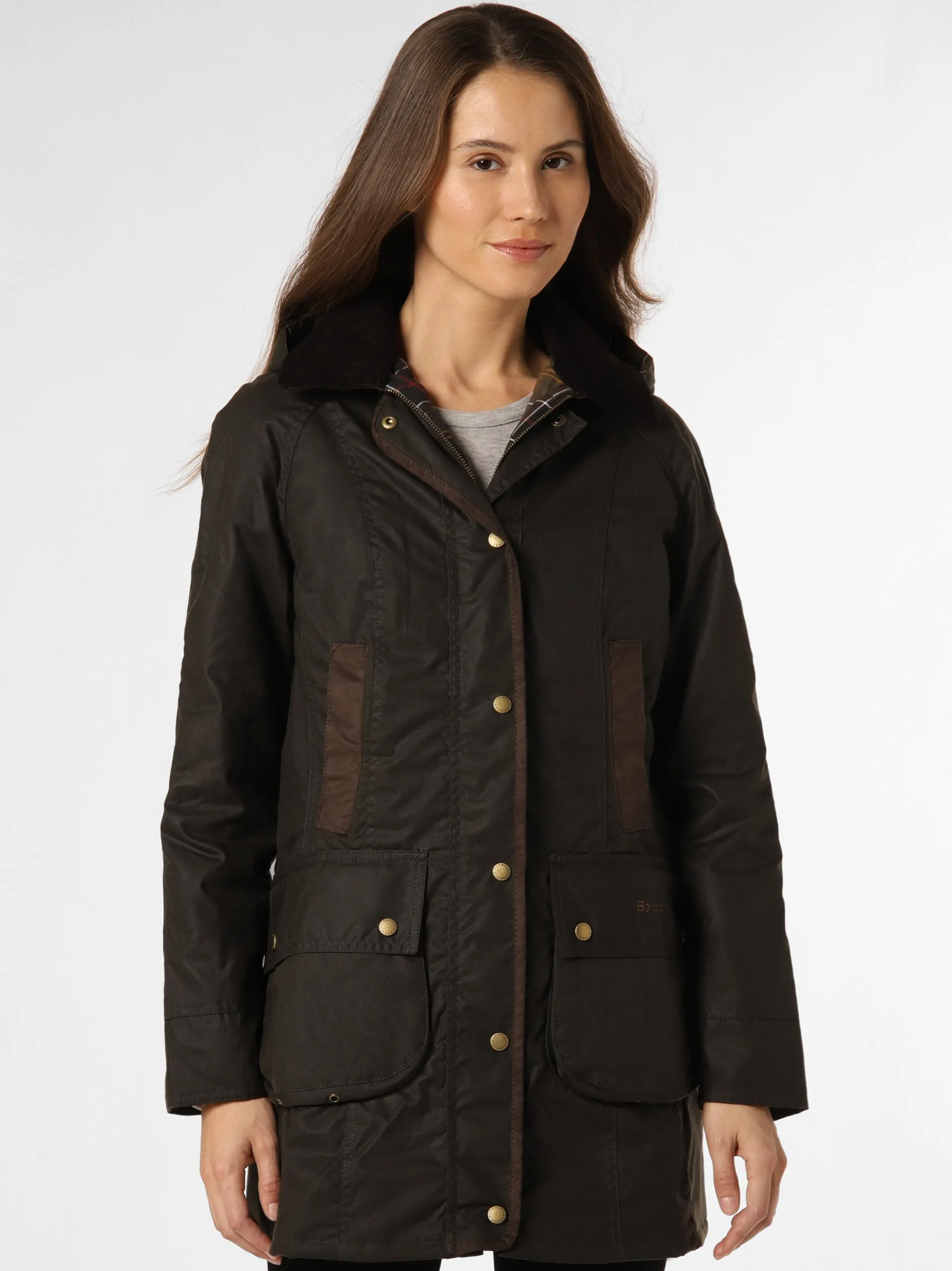 Barbour Damen Jacke - Bower in schlamm