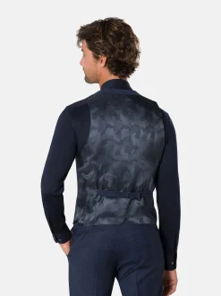Benvenuto Herren Anzugweste - UMBERTO in blau