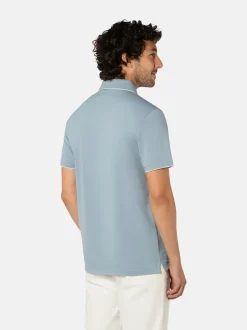 Benvenuto Herren Polo - ALFREDO in hellblau