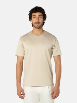 Benvenuto Herren T-Shirt - AMADEO in beige