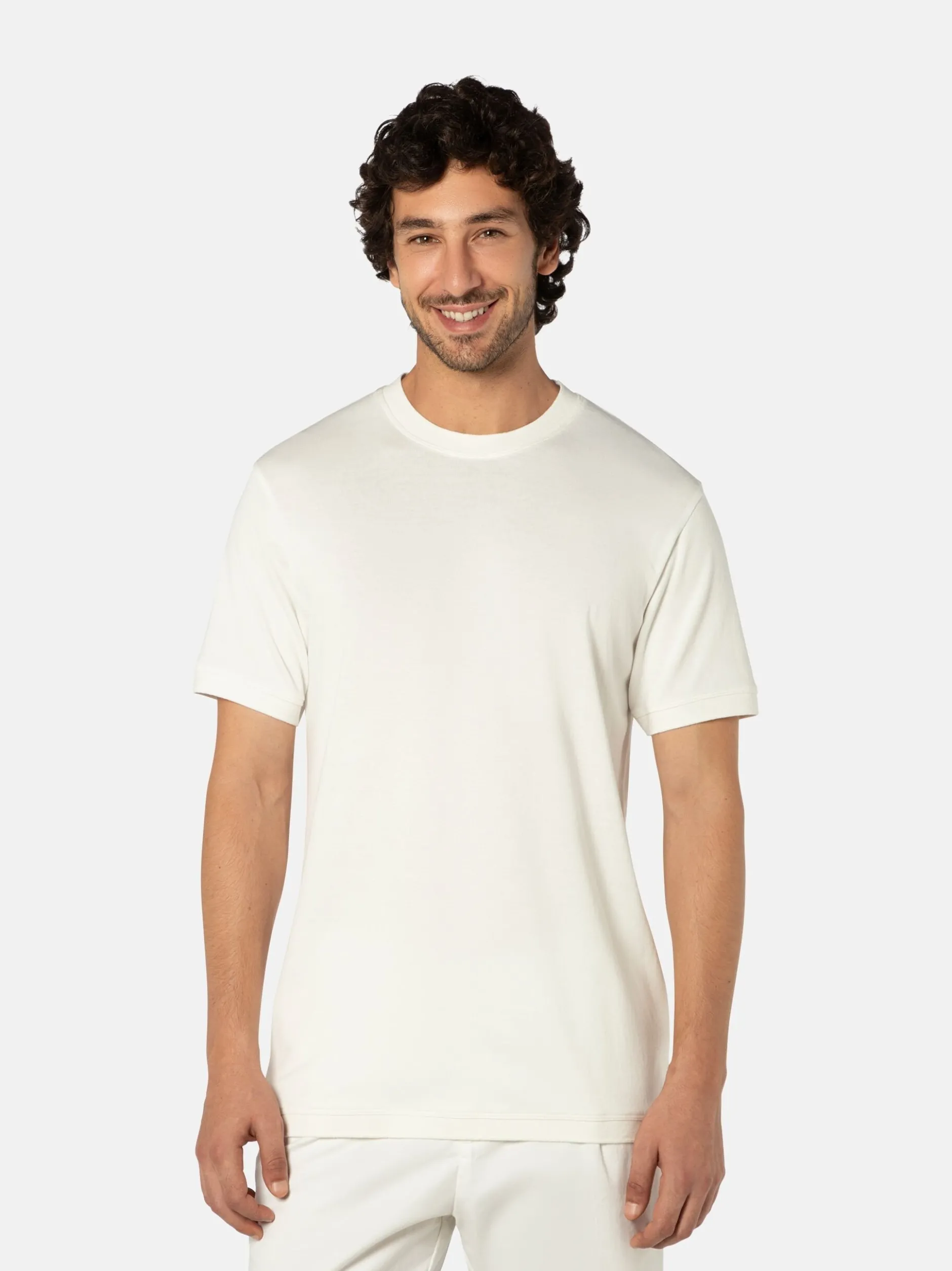 Benvenuto Herren T-Shirt - AURELIO in weiß