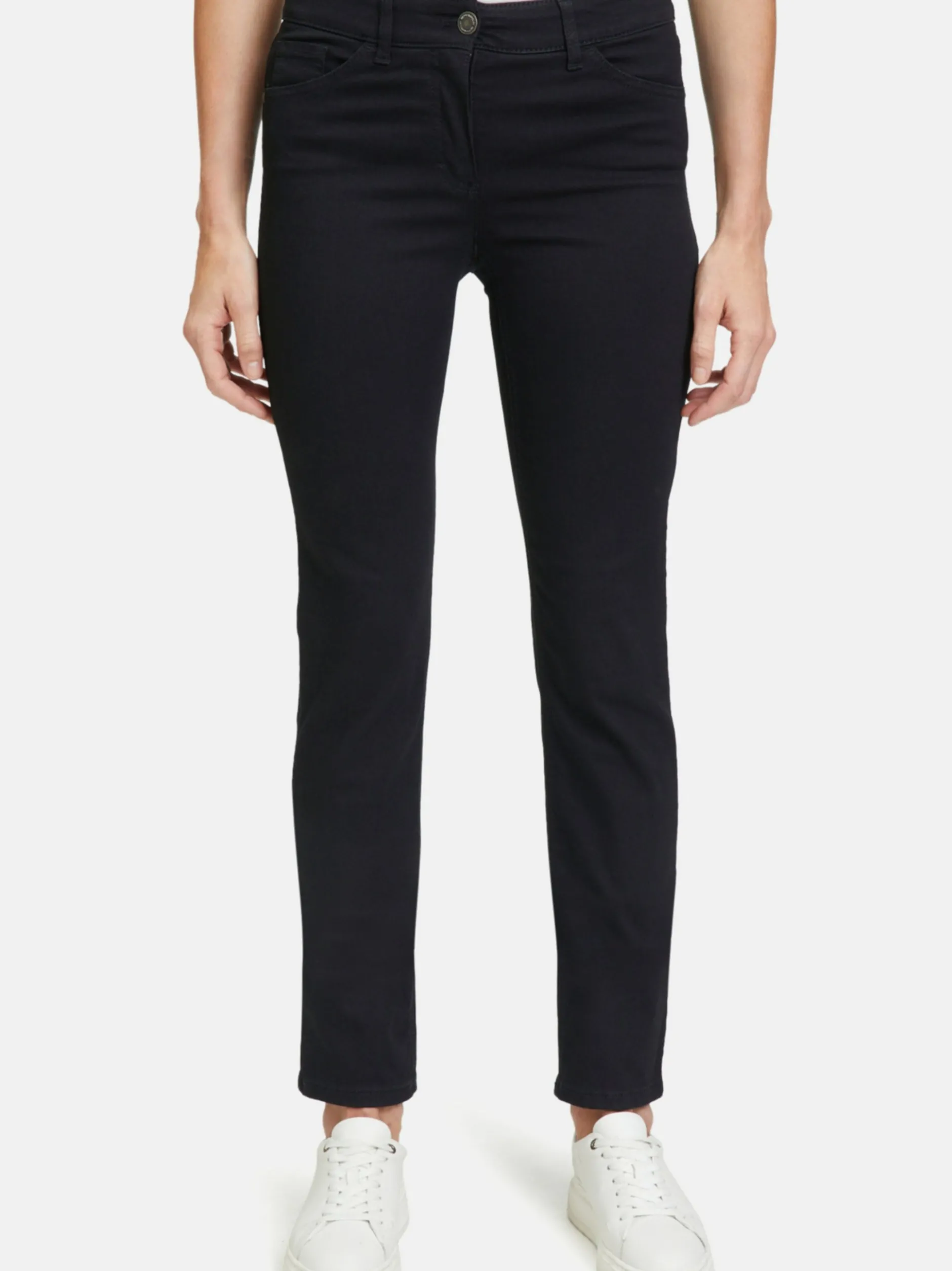 Betty Barclay Damen Basic-Jeans in schwarz