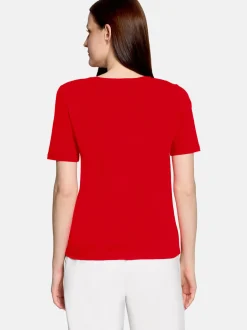 Betty Barclay Damen Basic Shirt in rot
