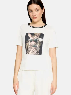 Betty Barclay Damen Basic Shirt in beige