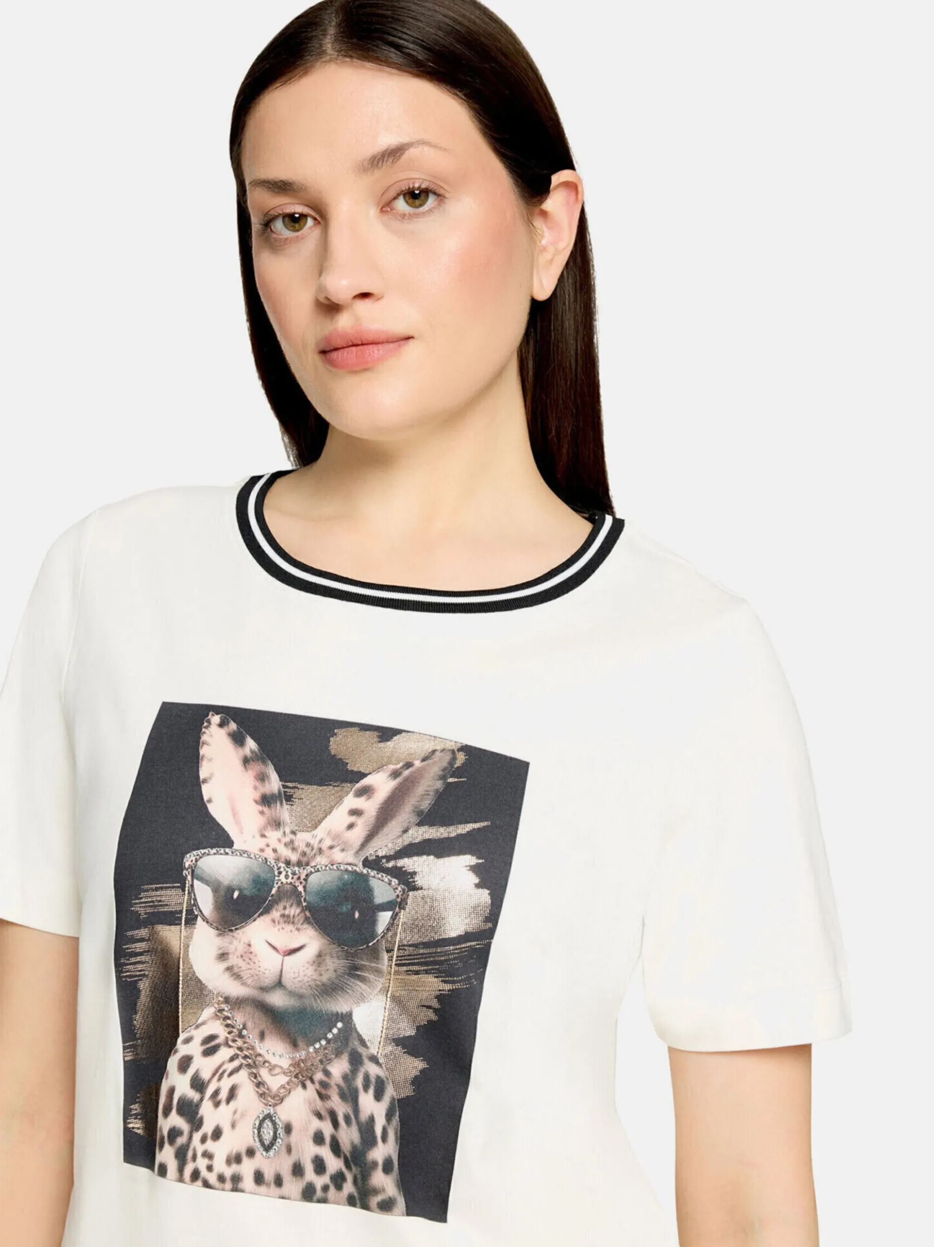 Betty Barclay Damen Basic Shirt in beige