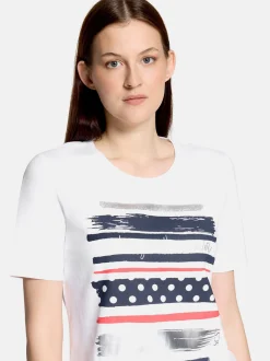Betty Barclay Damen Basic Shirt in weiß